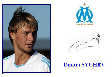 Autographe de Dmitri Eugenievich SYCHEV Autographe de Dmitri Eugenievich SYCHEV