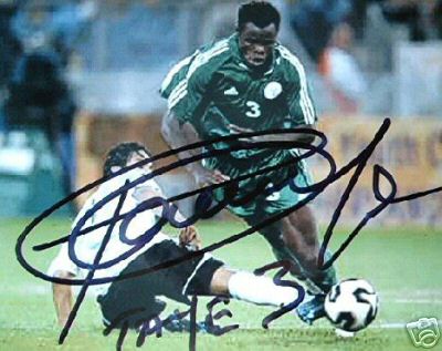 Autographe de Taye Ismaila TAIWO Autographe de Taye Ismaila TAIWO