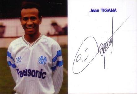 Autographe de Jean Amadou TIGANA Autographe de Jean Amadou TIGANA