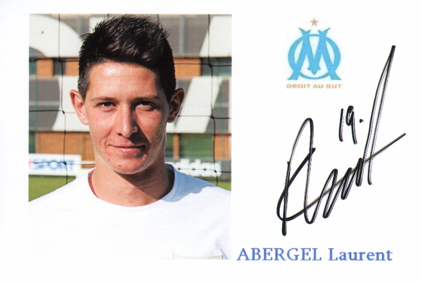 Autographe de Laurent ABERGEL Autographe de Laurent ABERGEL