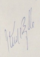 Autographe de Kenneth BRYLLE LARSEN Autographe de Kenneth BRYLLE LARSEN