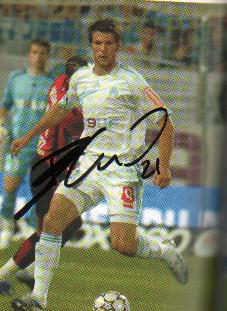 Autographe de Bostjan CESAR Autographe de Bostjan CESAR