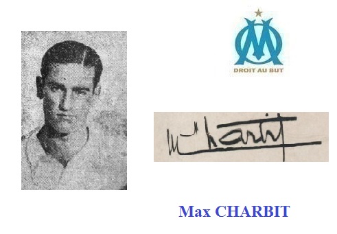 Autographe de Max Nessim CHARBIT Autographe de Max Nessim CHARBIT