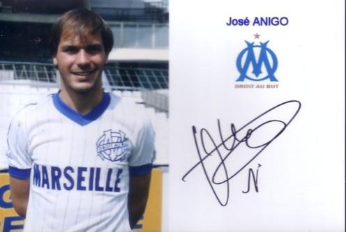 Autographe de José ANIGO Autographe de José ANIGO