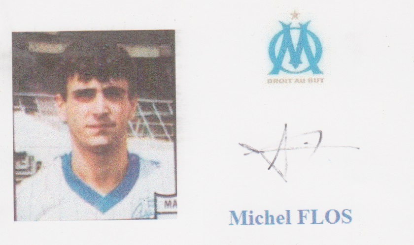 Autographe de Michel FLOS Autographe de Michel FLOS