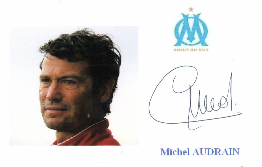 Autographe de Michel AUDRAIN Autographe de Michel AUDRAIN