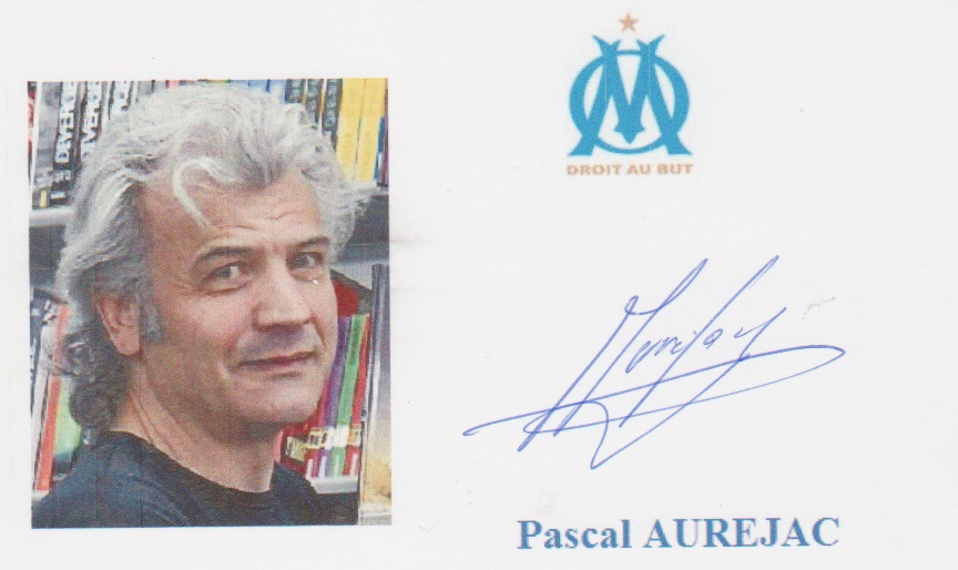 Autographe de Pascal AUREJAC Autographe de Pascal AUREJAC
