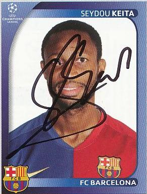 Autographe de Seydou KEITA Autographe de Seydou KEITA