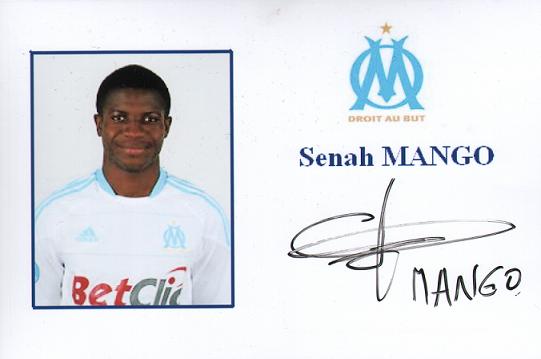 Autographe de Senah MANGO Autographe de Senah MANGO