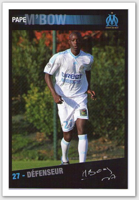 Autographe de Pape Daouda M'BOW Autographe de Pape Daouda M'BOW