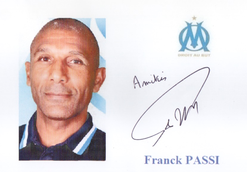 Autographe de Franck PASSI Autographe de Franck PASSI