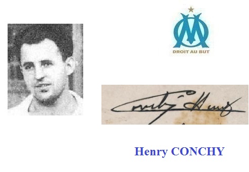 Autographe de Henry CONCHY Autographe de Henry CONCHY