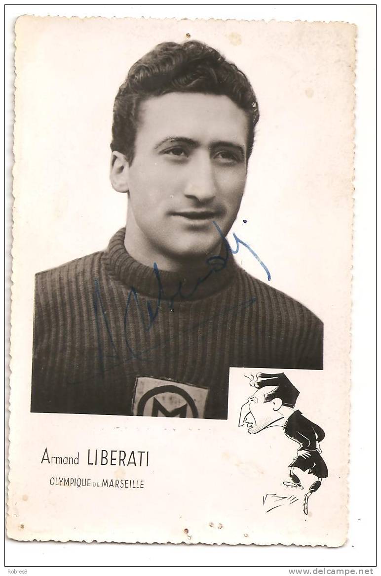 Autographe de Armand LIBERATI