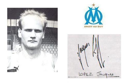 Autographe de Jacques LOPEZ Autographe de Jacques LOPEZ