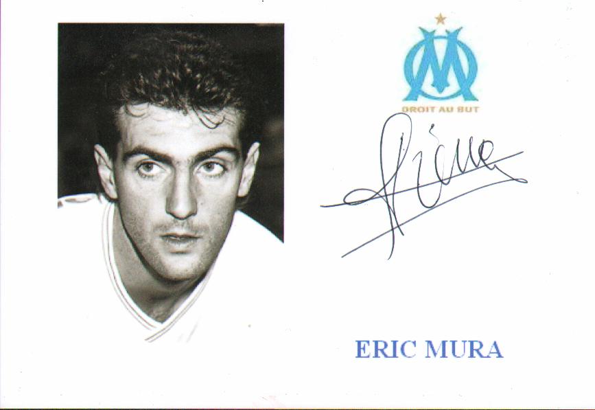 Autographe de Eric MURA
